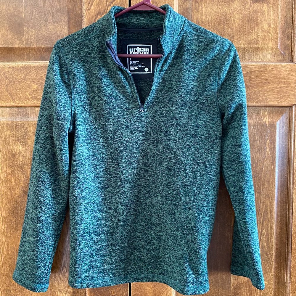 Urban Pipeline 1/4 Zip Boys Pullover - Size Large